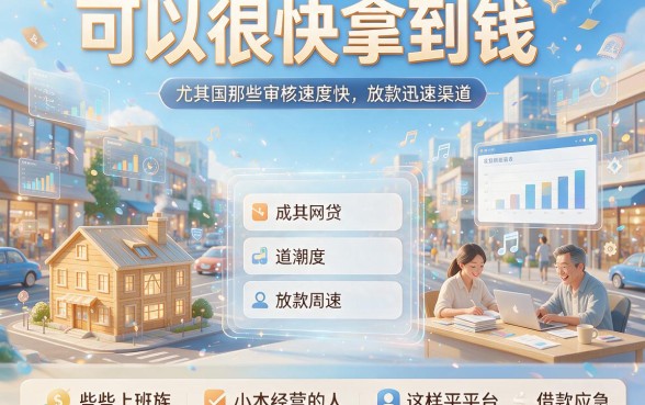实测5个最新快速借钱网贷口子，下款快人一步！