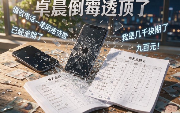 黑网贷强制下款逾期一天900元！这5个黑借钱口子2026年仍在暴力放款