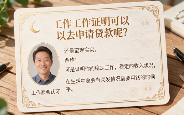 仅凭工作证明就能贷款吗？这5个渠道速看！