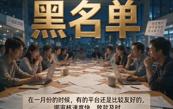 适合黑户一月份银行放贷速度实测，这5个平台5000借款不查征信秒到账
