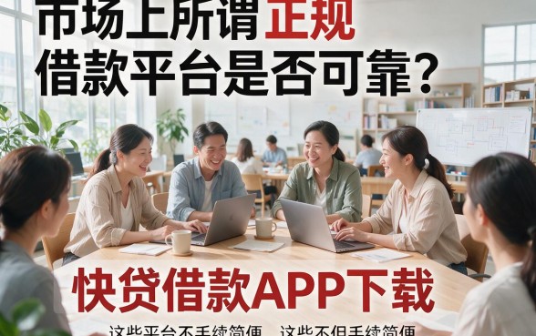 2026必看福利！盘点5个类似快贷借款app下载一样正规的借款口子，额度7000元起