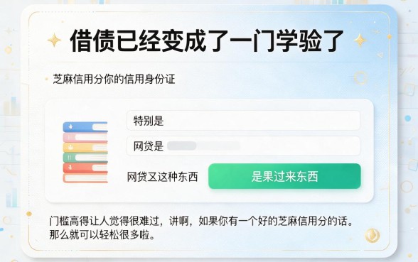 芝麻分低也能借！2026实测这5个对芝麻信用要求不高的网贷口子，3000元轻松下款
