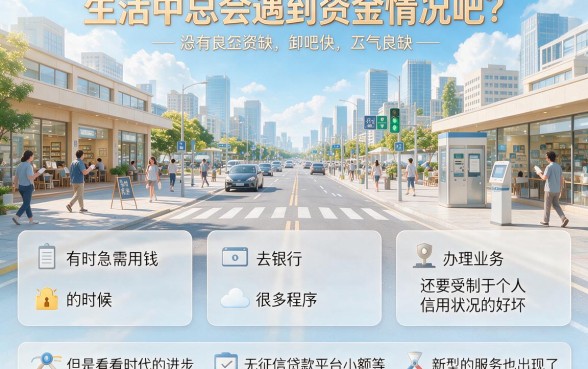 无征信也能借！这5个小额贷款平台真给力，20000元轻松到手