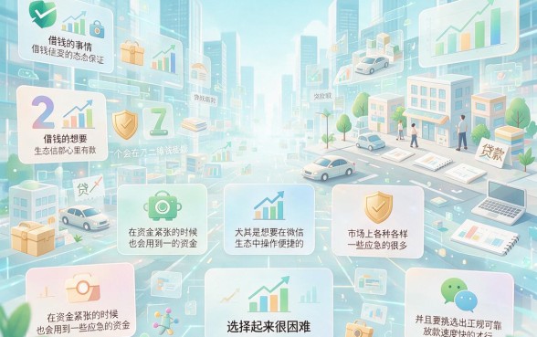 微信上借款哪个平台正规容易下款？2026这5个贷款4000的口碑软件真不错