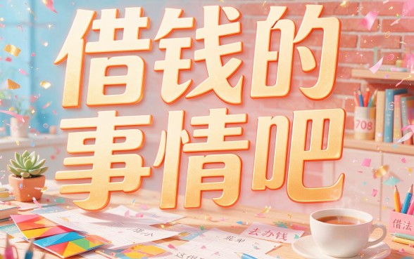 2026年最新盘点：有哪些借条可以借钱不上征信？深度拆解来了！