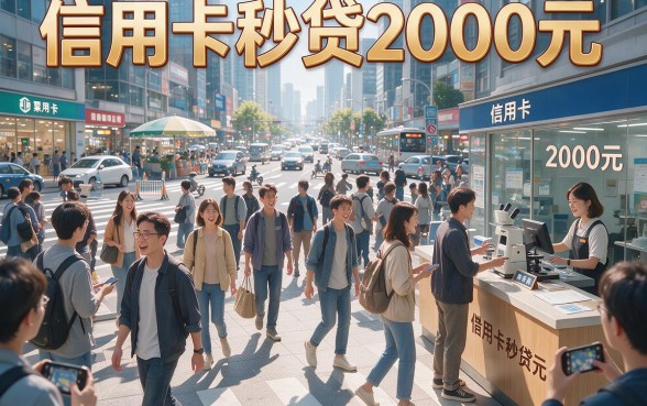信用卡秒贷2000的口子来了！这5个门槛超低，不看资质也能借