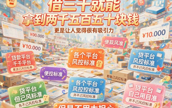 51岁有信用卡必下！2026借3000下款2550的口子权威盘点