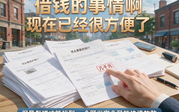 2026年哪家网贷好借钱可靠？这5个秒批审核、2000元极速到账的口子最便捷！
