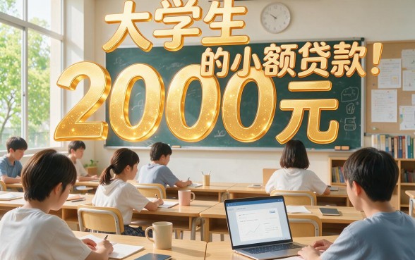 大学生必看！2026年2000小额度贷款平台精选，这5个APP申请10000元也能轻松下款