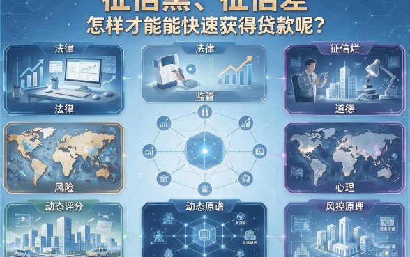 征信黑了、征信不好、征信烂，急需快速贷款的方法？今天这篇拆解一定要看！