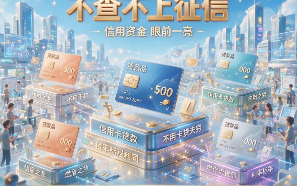 无视征信秒批2万!这5个不查不上征信的信用卡贷款口子,急用钱真心值得体验