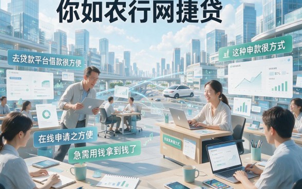 急用钱速看！2026年4月像农行网捷贷的贷款平台高阶盘点：借款5000这些口子资质要求不高
