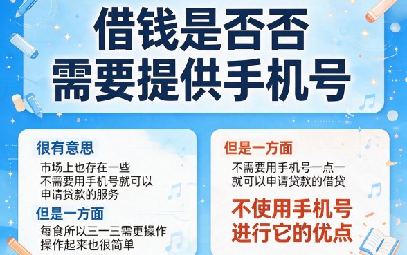 借钱不用手机号的方法有哪些？严选这5个渠道速看！