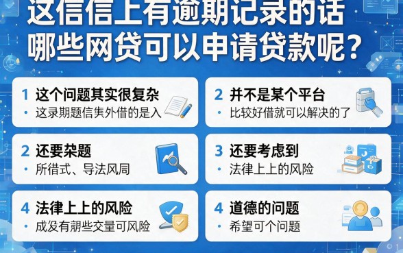 征信有逾期也能借!2026哪些网贷容易下款?今日必看精选