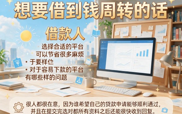 稳了！很容易下款的平台有哪些？这5个借款平台操作简单，下款快到飞起