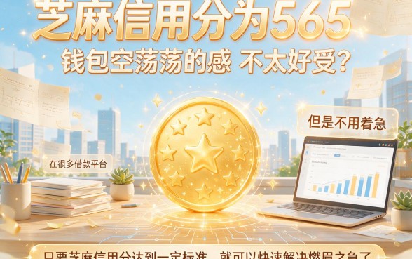 芝麻分565也能借的平台盘点，这5个软件最高可下款27000