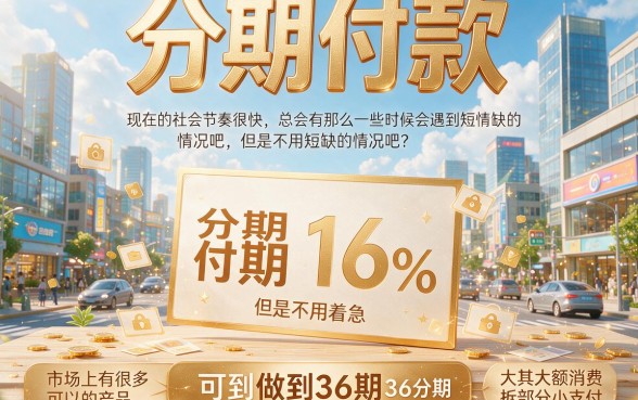 2026年什么分期可以分36期还款？这5个能借90000的正规口子解你燃眉之急