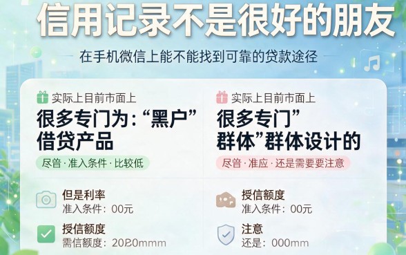 黑户手机微信怎样贷款？4月行家实测这5个借钱2000的口子，便捷到账快！