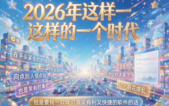 2026最好借钱的软件盘点！这5个贷款平台下款1000元既稳妥又实用