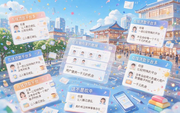 无视大数据记录人人1000？这5个借款App秒下款不看征信