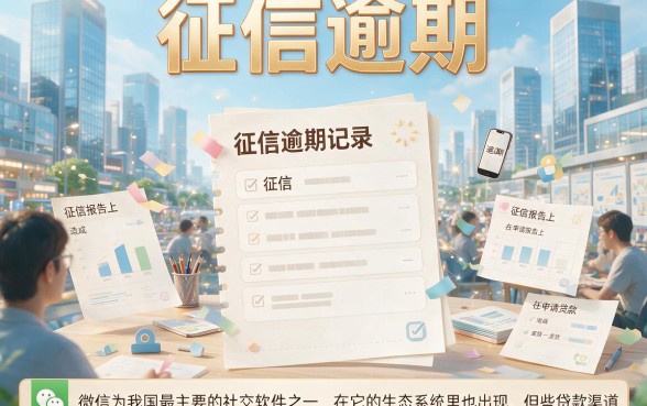 征信有逾期也能下款？2026微信支持的贷款口子严选，这几个才可信！