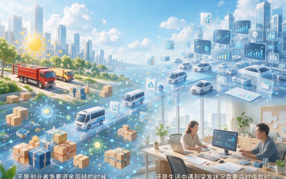 不看征信押证不押车，急用钱就选这5个靠谱方案！
