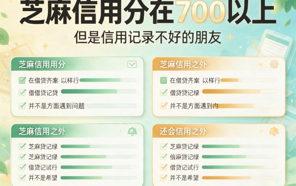 黑户芝麻分700以上必看！2026应急借款平台盘点，这5个覆盖多种周转需求的口子别错过