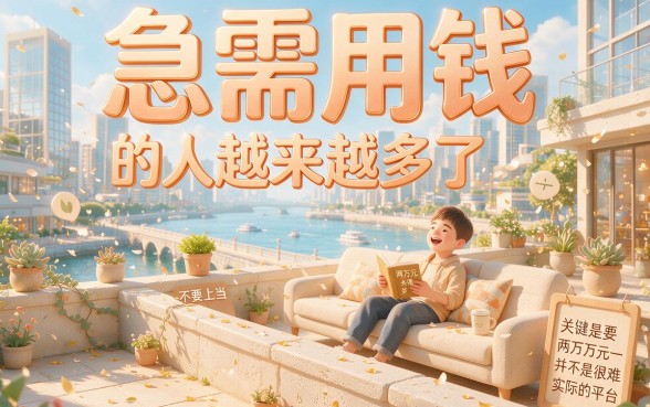 什么平台可以贷款2万？这5个正规平台全面梳理，缺钱必看！