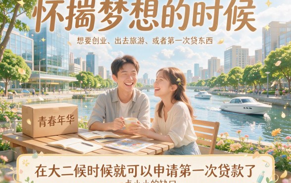 大二就能首次贷款！2026年还有九成人不知道这5个秒下款借钱软件