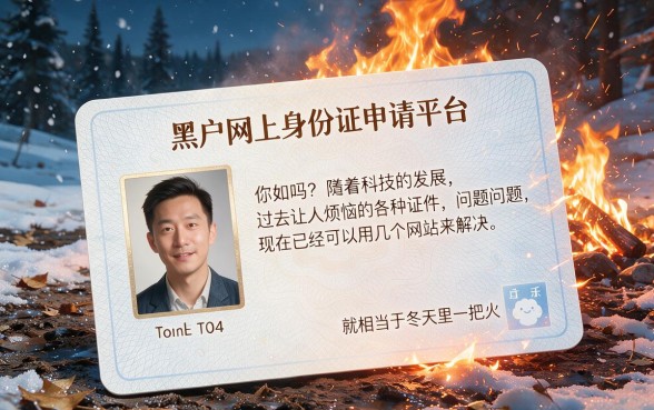 速览！2026年黑户网上身份证申办平台精选推荐，手把手教你避坑