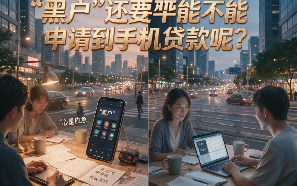 黑户手机贷还能借钱吗？这5个省心口子能借5000，黑户速看