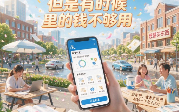 2026最新！95%人不知道的5个支付宝适合大学生的贷款口子，借1500体验超舒心