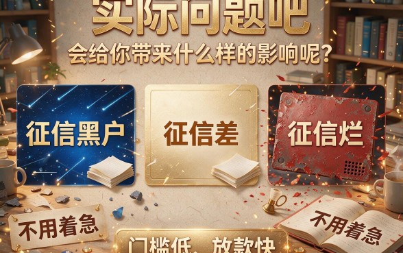 征信黑了、花了、烂了？亲测这几个贷款平台门槛低放款快，真的靠谱吗！