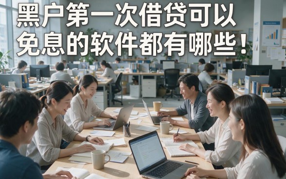适合黑户首次借钱免利息的软件有哪些？这5个对征信要求不高的黑户贷款口子，轻松下款5000
