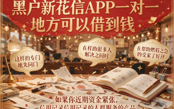 适合黑户2026年新花信app一对一随借随还,这5个网贷软件可选最多
