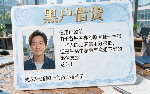 无视芝麻信用分的黑户借贷平台大盘点，这5个借钱APP对芝麻分要求超低！