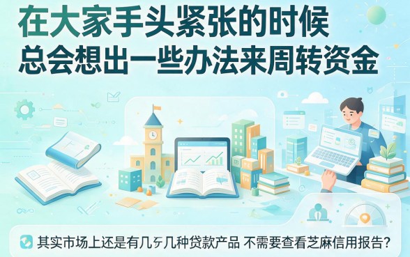 不上征信不查芝麻信用记录？2026年什么贷款最稳？借钱技巧全公开！