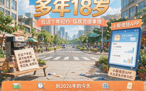 18岁2026年这5个小额借钱app，6000元秒到账速记速会