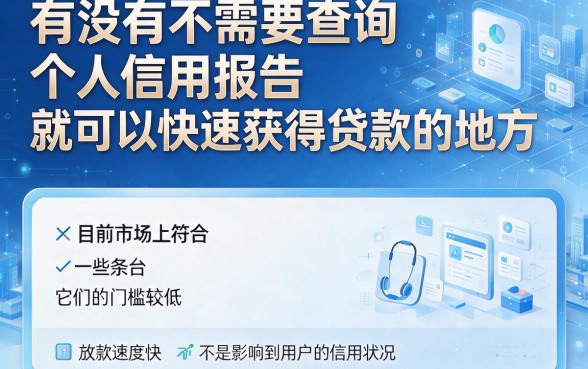 无视征信也能借！2026年这5个不查征信的可靠贷款平台，急用4000元必看