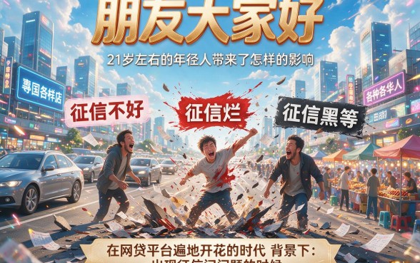 21岁必看！征信黑、征信不好、征信烂还能下款的网贷平台有哪些？及时汇总速存！