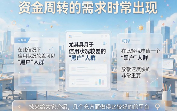 黑户容易好借的贷款软件有哪些？2026年这5个值得关注！