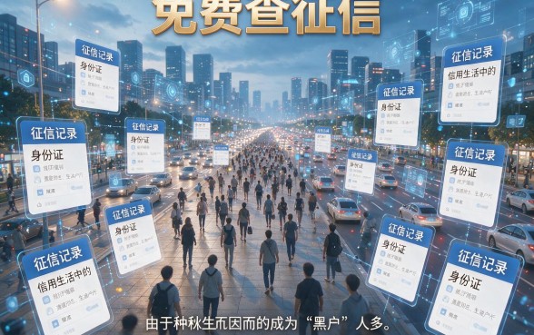 适合黑户哪个软件查征信免费？实测统计这几款亲测有效