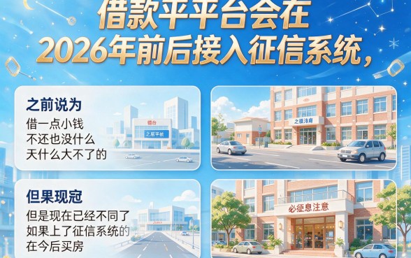 2026上征信的借款平台大盘点！实测这5个10000元借款必上征信的正规平台