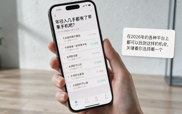 网黑也能下款的苹果手机贷款口子2026，这5个要求不高的借钱平台解你燃眉之急