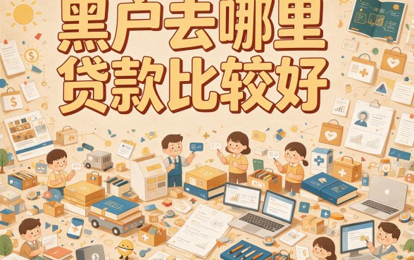 黑户哪里贷款好贷一点？盘点几个下款4000要求不高的借款口子