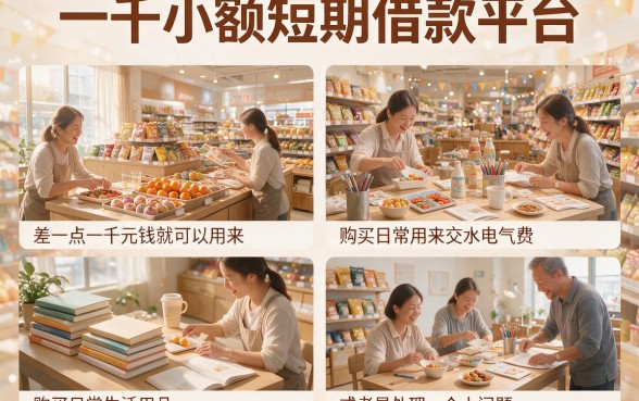 2026急用钱速看！精选5个一千小额短期借款平台，4000自动放款秒到账