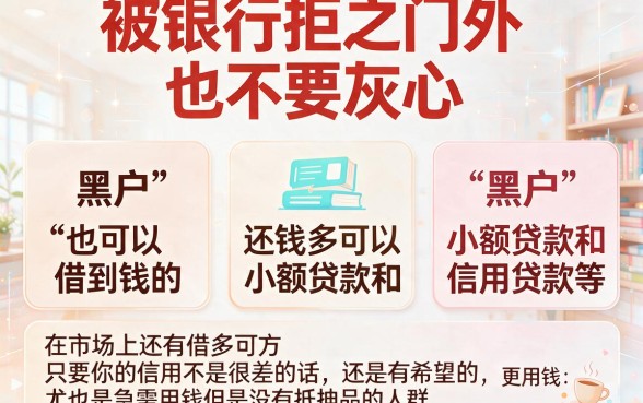 黑户逾期也能借到钱的软件有哪些？这5个无视黑户直接下款6000的渠道你留意到了吗！
