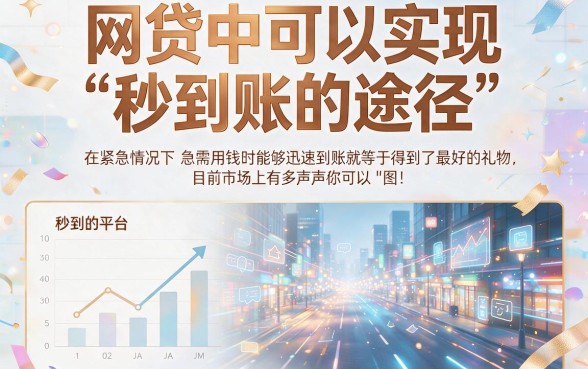急需用钱必看！什么网贷是秒到账的？这5款借款15000元软件流程顺畅、即刻到账