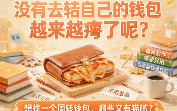 2026小白必看！最新好下款的口子有哪些软件？这5个平台最高可借90000