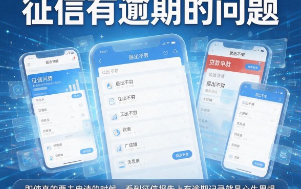 征信有逾期也能下款？这些贷款APP最容易通过，真的靠谱吗？